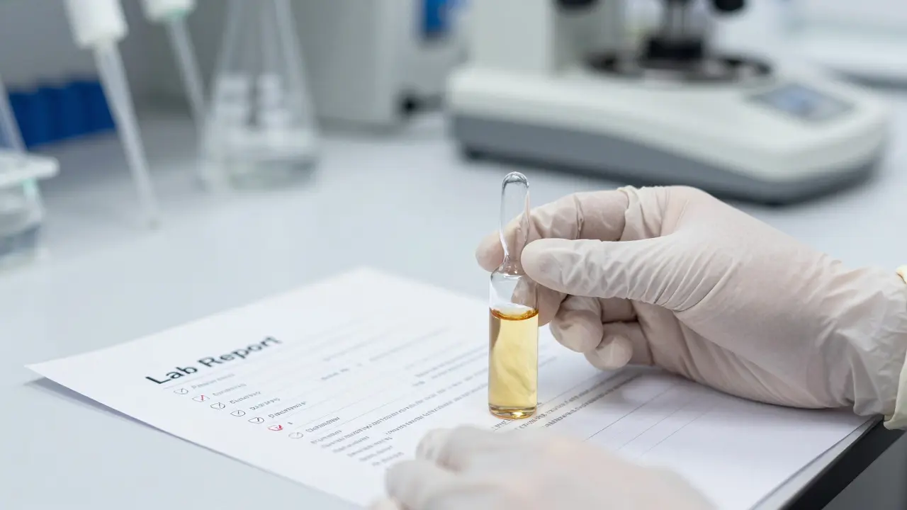 Laboratorní testování čistoty produktu THCP pro bezpečnost