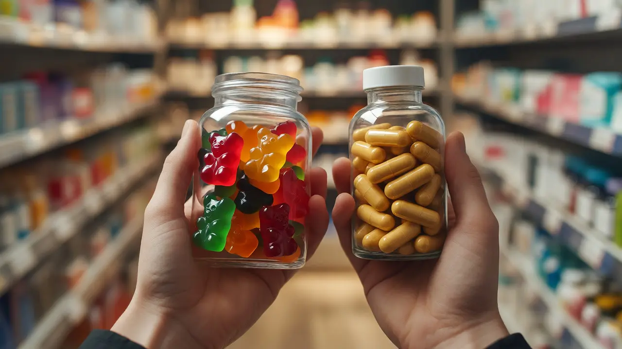 CBD gummies vs. kapsle: Co funguje lépe?